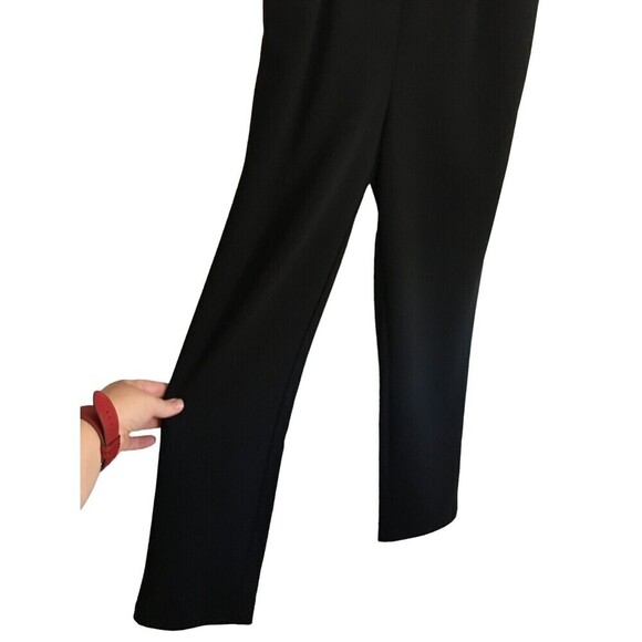 Express Jumpsuit Women's Size 00 Black Strapless Sequins - Picture 3 of 7